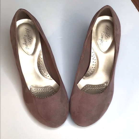 Dexflex Comfort Blush Dusty Rose Women's Shoes US 8 1/2W  Excellent Condition - Picture 2 of 13